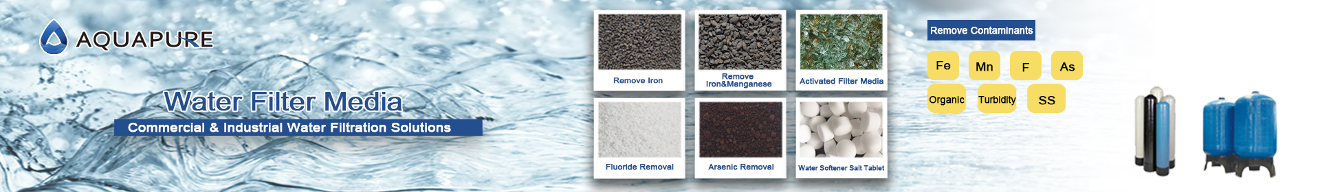 Filter Media-Commercial&Industrial Water Systems